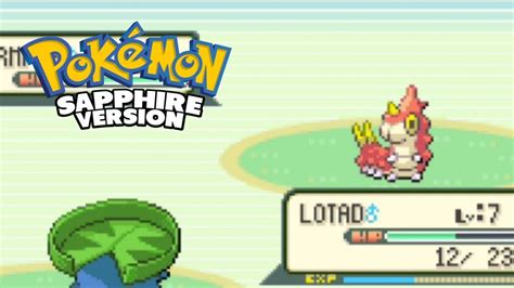 pokemon sapphire walkthrough